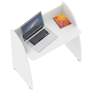 Стол компьютерный CD 8346 COMP 80x46 см, Белый